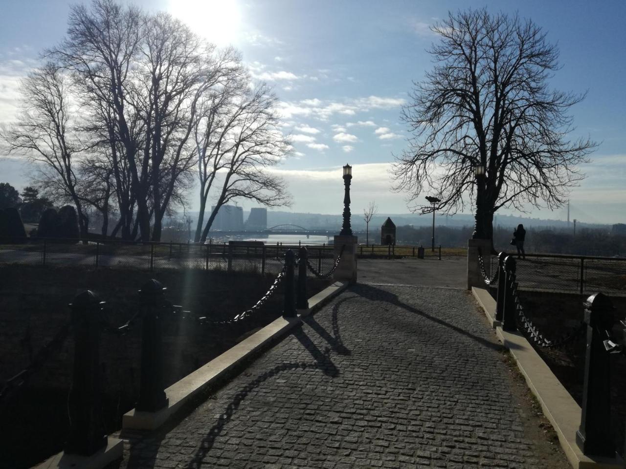 By The Park Free Parking Appartement Belgrado Buitenkant foto